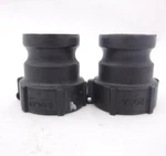 2 Pack Banjo 2" Male X Female Thread Cam Lever Coupling Poly. Fixed Price $18.45.