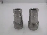 2 Pack Dnp Quick Disconnect 1/2"npt Female Couplings Pav1.1313.012. Fixed Price $47.99.