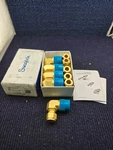 (qty 10) Swagelok B-600-2-8 Brass Male Elbow, 3/8 In. Tube Od X 1/2 Npt. Fixed Price $64.99.