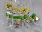 Everbilt 5 Each 3/8 In. Flare X 1/2 Fip Brass Adapter Fitting. Fixed Price $29.99.