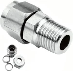 Beduan 304 Stainless Steel Compression Fitting Ferrule, 3/8" Tube Od X 1/2" Npt. Fixed Price $21.89.
