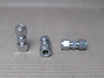 New Lot Of 3 Parker/swagelock 6sc6-316 3/8" Tube Od Compression Fitted Stainless. Fixed Price $60.00.