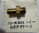 Parker 10-m20x1.5-hbf87-s Hydraulic Fitting 10mm Tube Barb To M20 X 1.5 Male. Fixed Price $15.00.