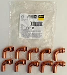 Viega Propress 1/2 In. Press X Ftg 90-degree Street Elbow - 10pk. Fixed Price $34.95.