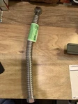 Falcon Stainless Corrugated Water Connector 1 Tube X 18. Fixed Price $30.00.