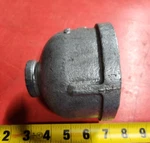 3" X 1" Gav Bell Reducing Coupling Female Npt Class 150 Galvanized Iron 25cg24. Fixed Price $41.68.