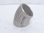 245507 New-no Box; Kanzen Tetsu Lr45.2 Butt-weld Elbow; Ss-316; 45deg; Size: 2". Fixed Price $27.87.