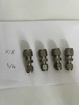 Hydraulic Compression Fitting Adapter Union N2403-04-04 Ss, 1/4 To 3/8 No Box. Fixed Price $32.00.