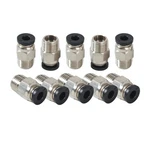 10pcs Pc4-m10 Bowden Tube Coupler Male Straight Ptfe Push Pneumatic Conn.... Fixed Price $9.21.