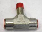 Ryco Branch Tee Fitting Silver B22c Rw99-1011 Stainless Steel Male Threaded. Fixed Price $15.94.