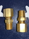 2x Merit 1/8 Male Npt X 1/4 Compression Fitting Mnpt Comp Brass. Fixed Price $12.17.