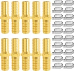 Taisher 2 Pieces Brass Hose Barb 1/2" - Barb,. Fixed Price $12.12.
