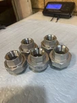 5 New 304 Stainless Steel Union, 3/4 In X Fitting Pipe Class 150 (e4). Fixed Price $77.99.