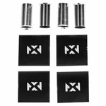 4) Nvx Xwf44pk 4 Awg Wire End Ferrules With Heat Shrink Tubing Included. Fixed Price $16.99.