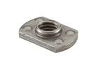 50 Pcs Zoro Select 37nwp2 Tab Weld Nut, 3/8"-16, Steel, 0.655 In Wd, 0.999 Lg. Fixed Price $24.99.