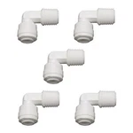 Malida 1/8" Male Thread To 1/4" Tube Elbow Quick Connect For Reverse Osmosis .... Fixed Price $13.23.