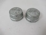 254260 New-no Box; Bis Pm507008 Lot-2 Galvanized Cap 1 1/2". Fixed Price $24.17.