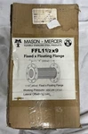 Mason Industries Braided Hose W/carbon Steel Fixed & Floating Flanges 1-1/2 X 9. Fixed Price $99.99.