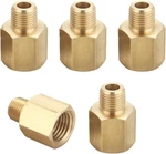 Brass Pipe Fitting, Adapter, 1/8 Inch Npt Male X 1/4 Female,. Fixed Price $23.49.