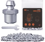 Trilink 1/8"-27 Zerk Grease Fittings, Sae Nipples With Straight, F. Fixed Price $14.35.