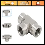 Yoebor 304 Stainless Steel Forged Tee 3/8" Npt Female X Fnpt T-. Fixed Price $23.99.