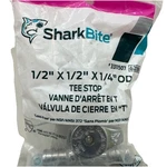 Shark Bite 1/2 X1/2 X 1/4 Tee Stop 3311507 (622b) I. Fixed Price $7.95.