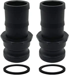 Bitotu 2pcs Camlock Fittings Poly E75 3/4" Type E Standard Couplings Cam Lock.... Fixed Price $25.58.