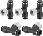 Female Branch Tee 1/4 Inch Tube Od X 1/8fnpt Thread Push To Connect. Fixed Price $15.63.