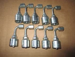 10 Pack Gates Hydraulic Hose Fittings 4g-4fjx90s Female Jic 37 Swivel 90 Degree. Fixed Price $80.00.