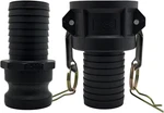 Camlock Fittings 2 Inch Type C & E Polypropylene Cam And Groove Inch, Black. Fixed Price $24.64.