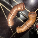 Viega Propress Copper 45 Degree Elbow, Press X Connection Type, 1". Fixed Price $45.00.