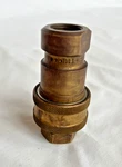Parker Series 60 1.25 Brass Quick Coupler Set Bh4-60 + Bh4-61 Insert. Fixed Price $48.89.