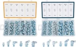 Zelcan 230pc Sae & Metric Grease Fittings Kit, Hydraulic Zerk Assortment:. Fixed Price $46.93.