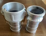 3" Camlock Coupler Coupling Set For Water Pump Adapter X Hose Barb Aluminum.. Fixed Price $45.00.