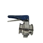 Glacier Tanks Butterfly Valve Tri Clamp 2 Inch 2" Trigger Hand - Ss304 Epdm. Fixed Price $149.99.