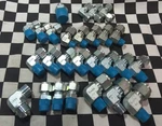 Lot Of 27, Swagelok S-600-1-4 & S-600-2-4 S-400-9, S-400-2-4 #zs22. Fixed Price $153.30.