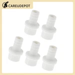 Plastic Hose Barb Fitting 1"x0.6" Straight Through Pipe Connector 5 Pcs. Fixed Price $10.75.