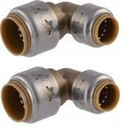 Sharkbite Ur274a 3/4" X 1/2" Lead Free Plumbing Pipe Elbow - Pack Of 2. Fixed Price $37.89.