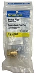Brasscraft 1/2" Mip Brass Square Head Pipe Plug New In Bag No Lead. Fixed Price $12.99.