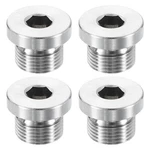 4pcs Stainless Steel Plugs For G3/8 Male Pipe With Internal Hex Head. Fixed Price $14.49.