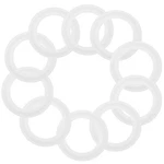 Lifcratms 10pcs 2" Tri Clamp Gasket, Sanitary Standard Silicone Tri-clover O-.... Fixed Price $12.43.