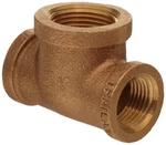 Merit Brass X106-120808 Pipe Reducer Tee 3/4" X 1/2" Npt 125 Psi. Fixed Price $37.33.