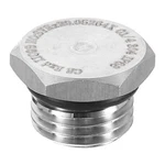 Stainless Steel Pipe Cap Thread G1/4 Male Hex Head. Fixed Price $7.20.