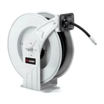 Reelworks Industrial Retractable Grease Hose Reel - 1/4" X 50'ft, Mnpt. Fixed Price $357.00.