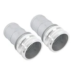 3 Inch Type E Aluminum Camlock Adapters 2 Units High Pressure Coupler. Fixed Price $27.50.