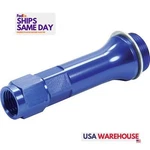 Allstar All50890, One Blue Aluminum Carb Fitting W/washer 7/8-20 To -6 Female Bl. Fixed Price $35.71.