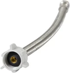 Highcraft Cnct1674 Lead Free Stainless Steel Braided Tank Supply Line With 3/8''. Fixed Price $12.89.