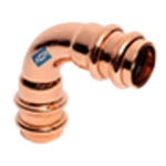 Mueller Rp02715 Acr Press Copper 90 Elbow, 0.51 X 1/4 Od (p P) Long Radius. Fixed Price $26.26.