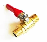 Brass In-line 1/4" Npt Air Compressor Line Hose Fitting Shut Off Ball Valve. Fixed Price $11.99.