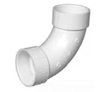 Charlotte Pipe Pvc003041000 3 In. Hub X Pvc Dwv 90-degree Long Sweep Elbow. Fixed Price $25.39.